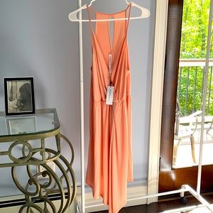 BCBG generation peach dress size medium runs small